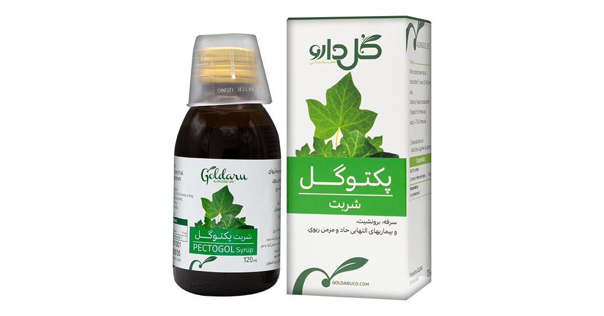 شربت پکتوگل گل دارو