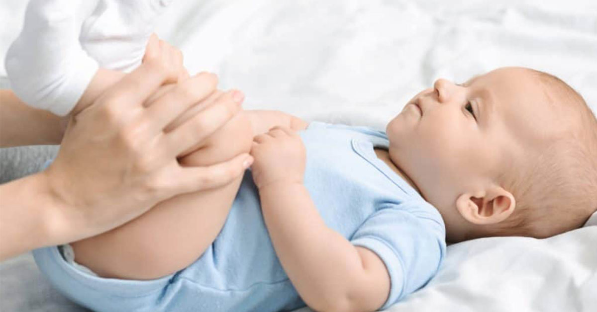 راه های درمان نفخ نوزاد