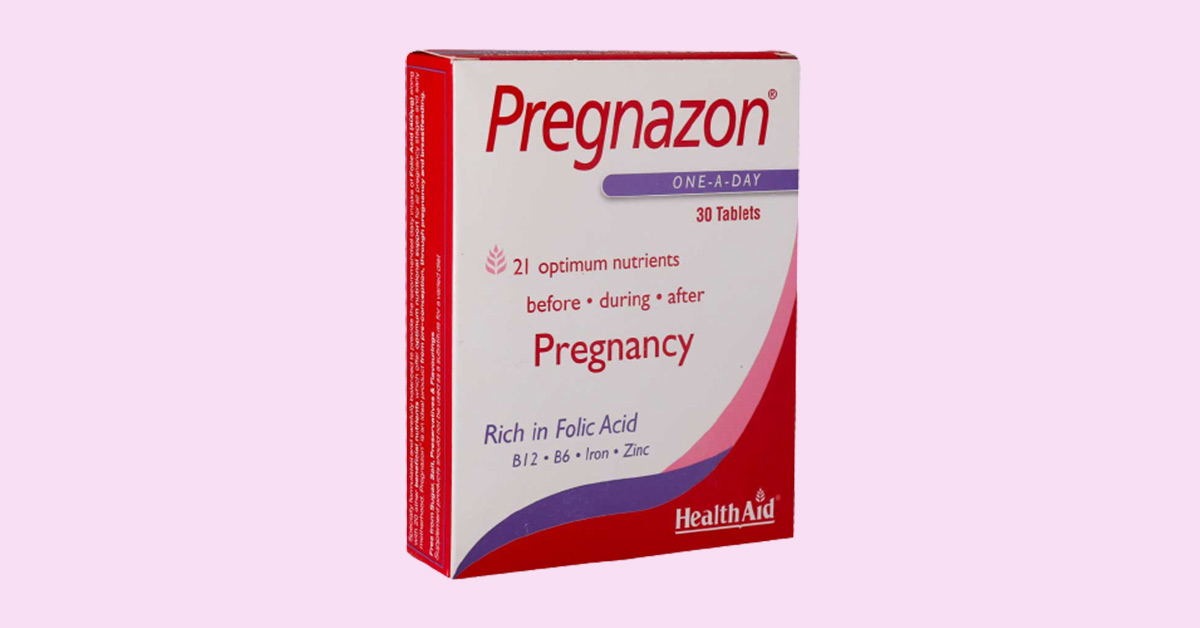پرگنازون؛ مولتی ویتامین بارداری