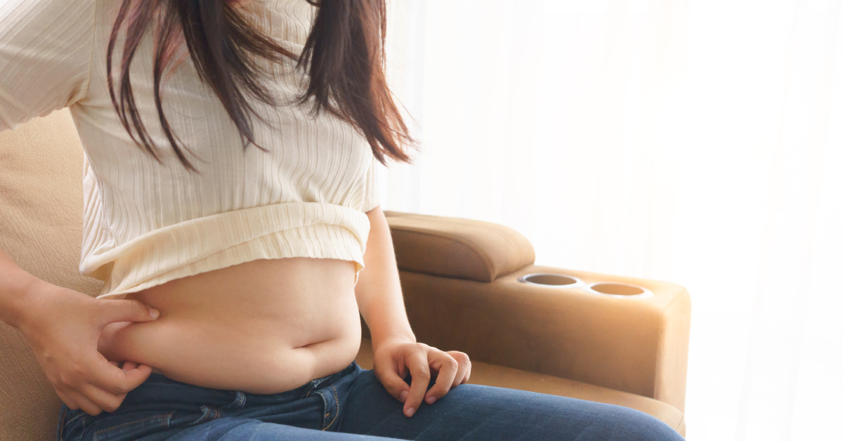 چاقی شکمی بلغمی چیست