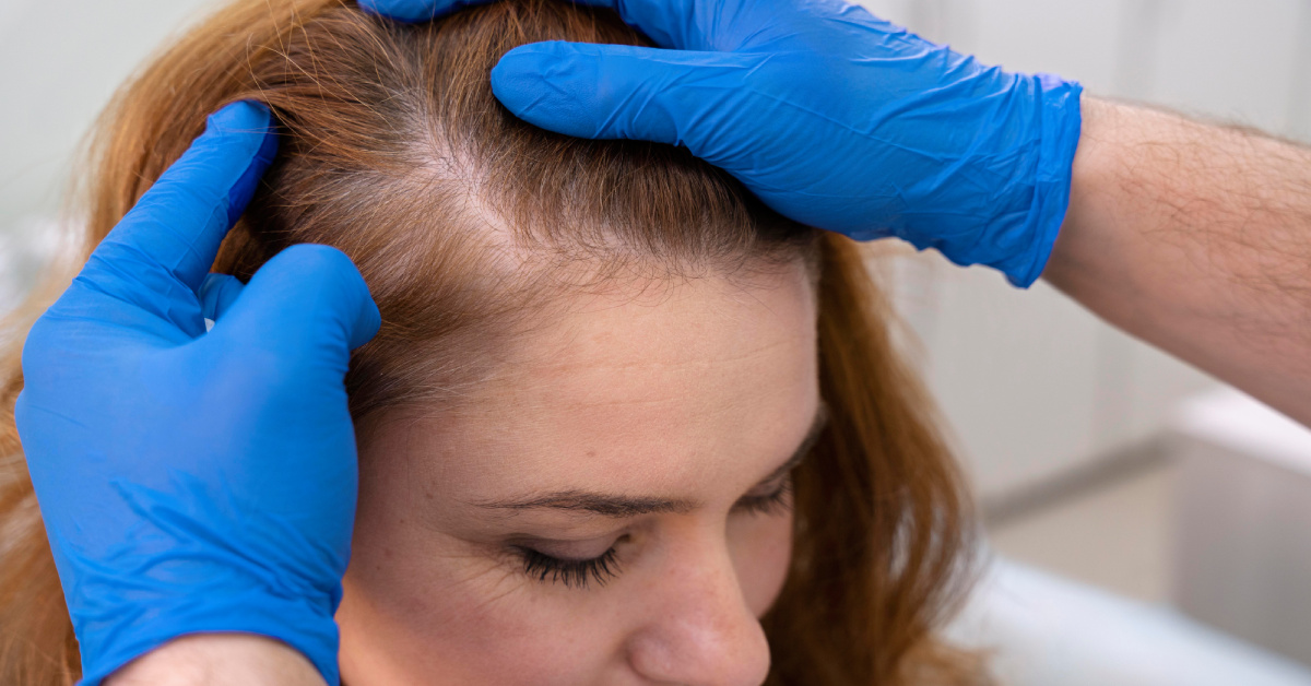 علت ریزش موی ناگهانی در زنان