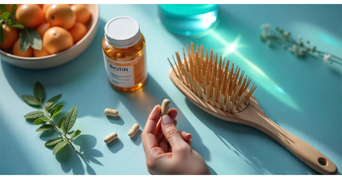 نحوه مصرف قرص بیوتین برای ریزش مو