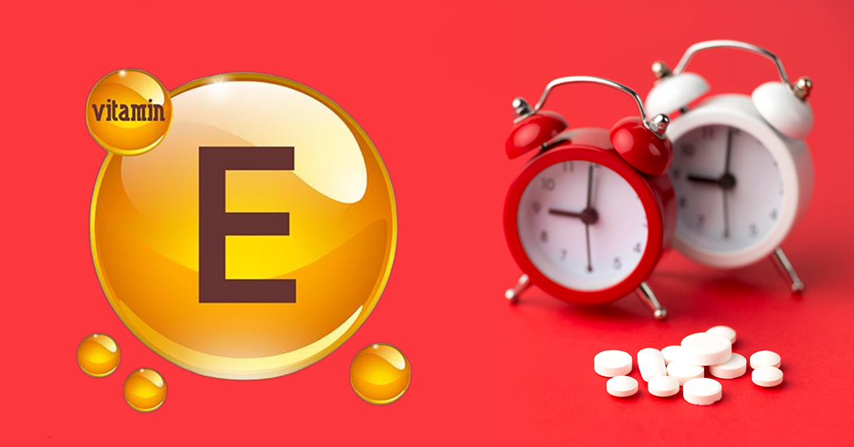 بهترین زمان مصرف ویتامین e