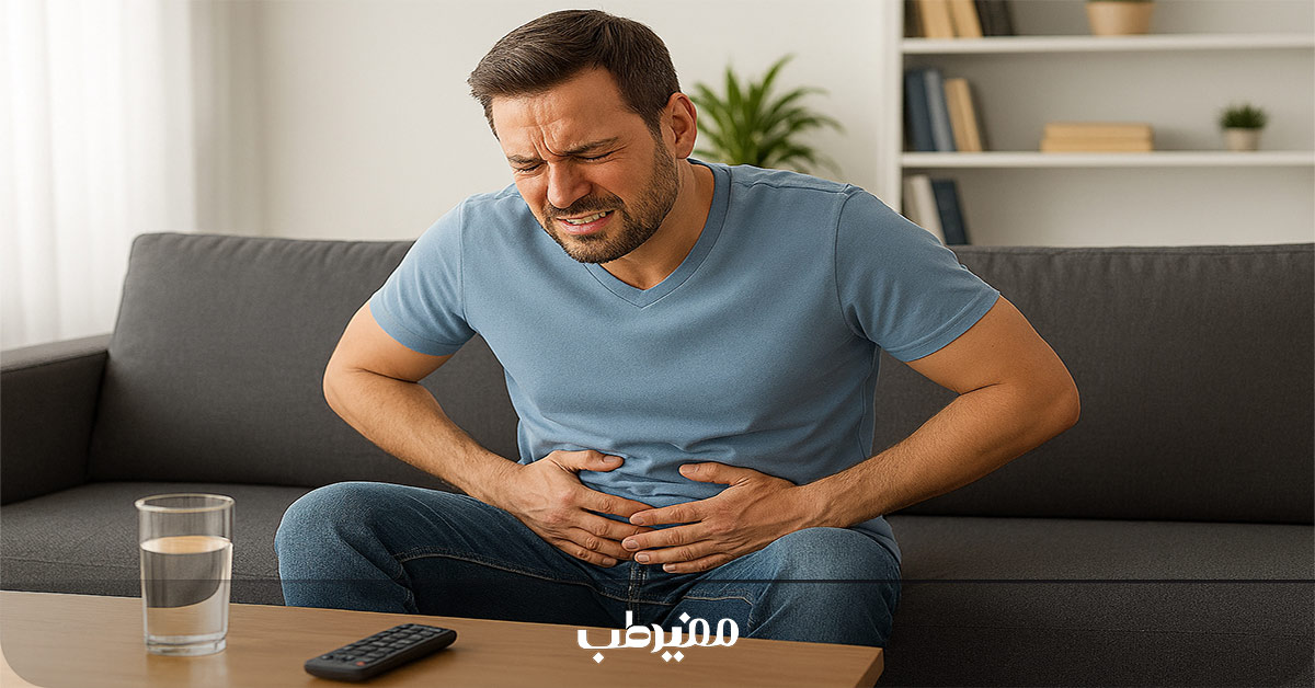 علت باد شکم شبانه در مردان