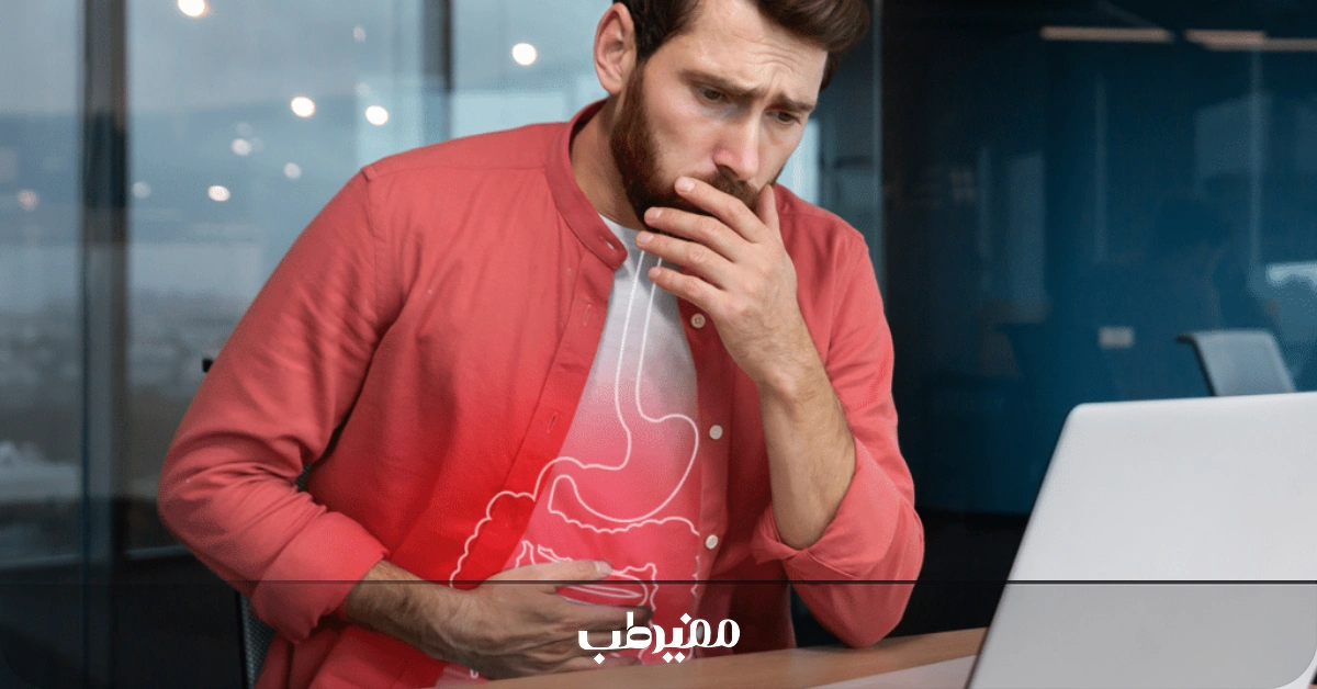 عوارض سنگینی معده و آروغ زدن