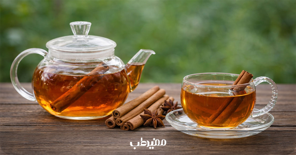 دمنوش ضد بلغم دارچین