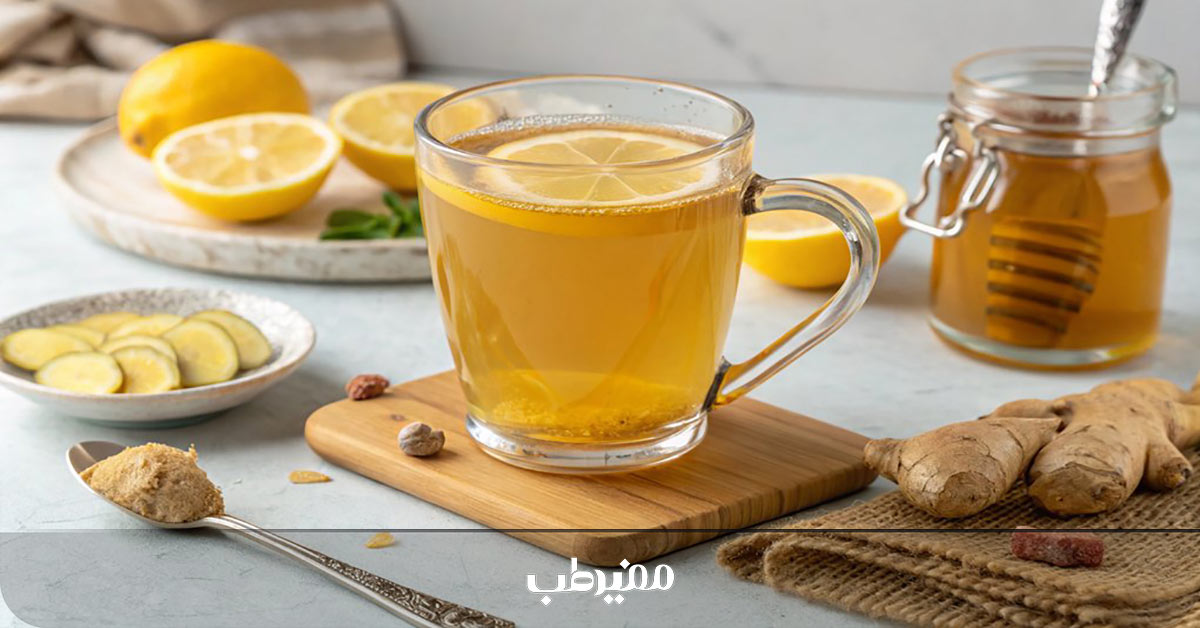 دمنوش زنجبیل و دارچین با عسل برای بهبود جریان گردش خون