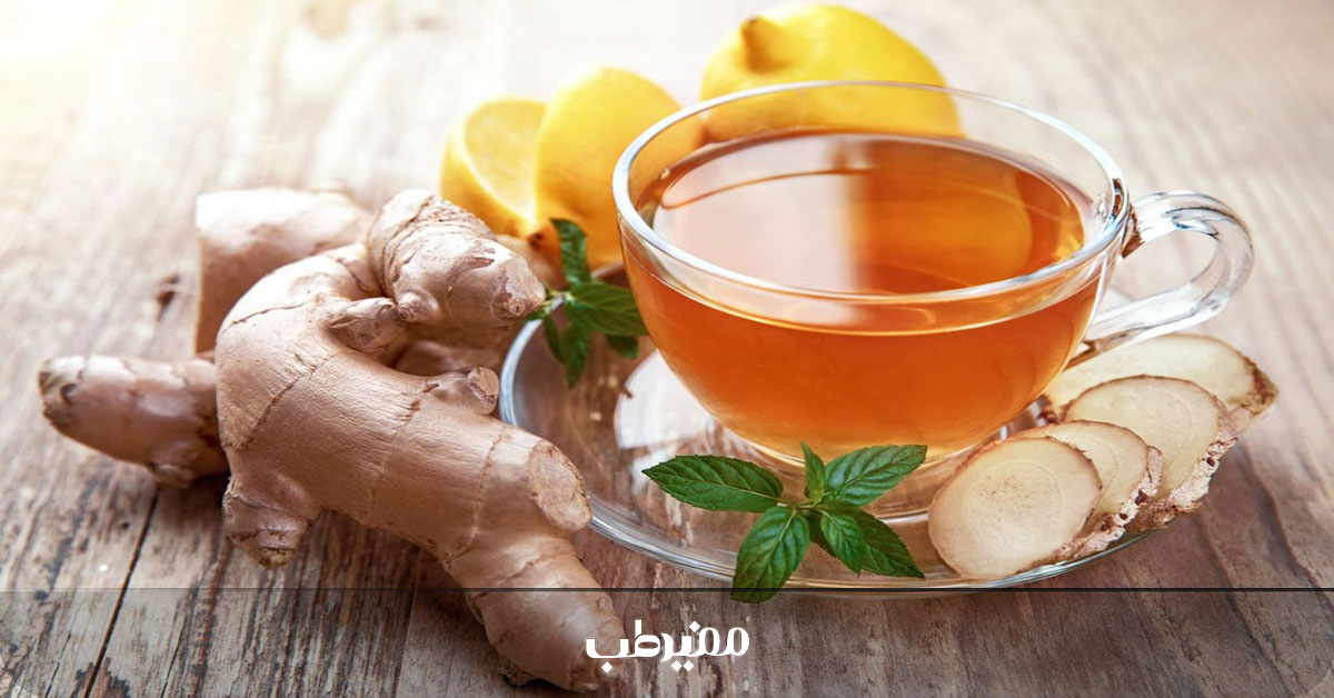 تاثیر چای زنجبیل در کاهش تهوع، نفخ و علائم سندروم روده تحریک پذیر
