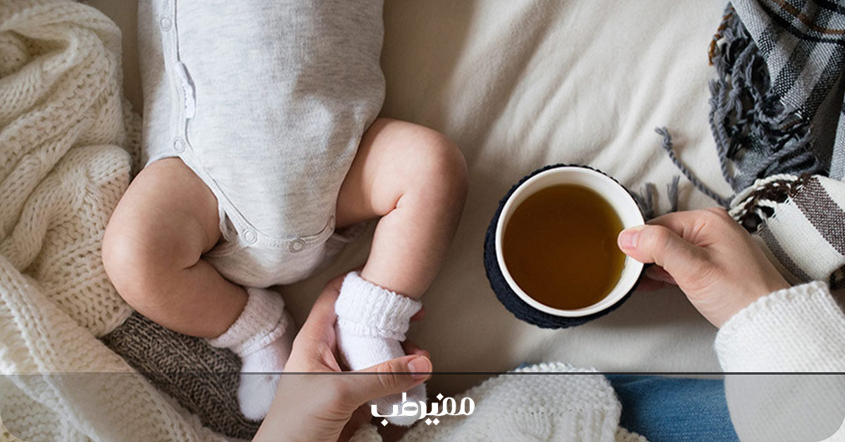 نشانههای حساسیت نوزاد به کافئین دریافتی از طریق شیر مادر