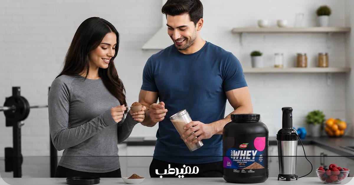 بهترین زمان مصرف پروتئین وی برای عضله سازی