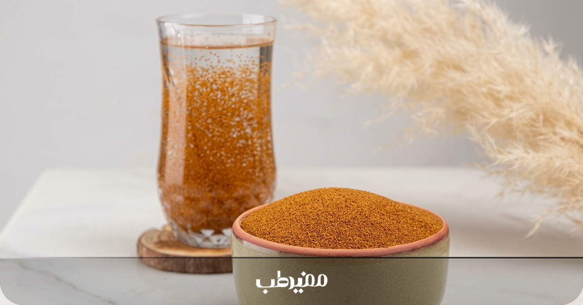 نوشیدنی خاکشیر برای درمان یبوست