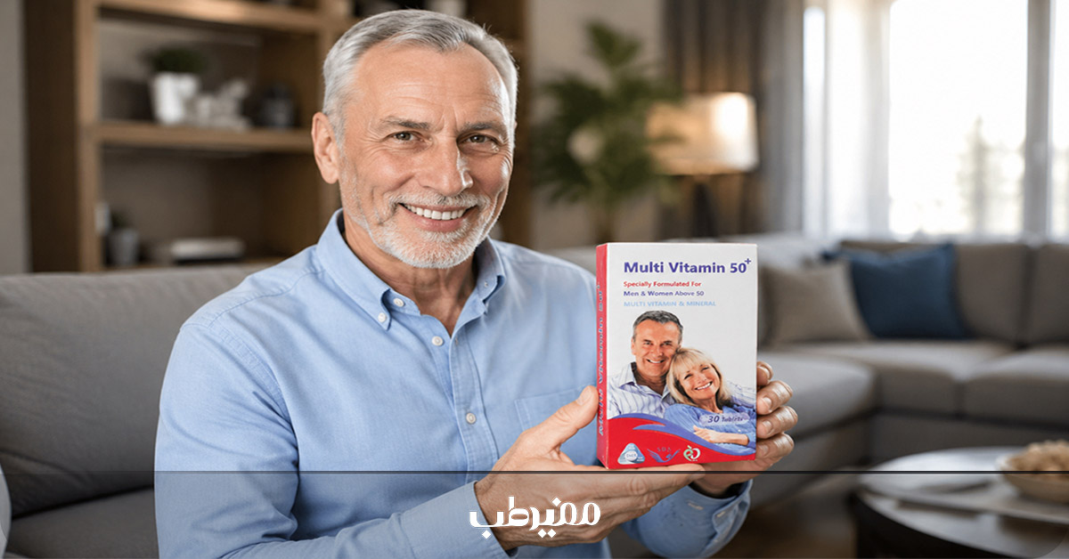 قرص مولتی ویتامین سیمرغ مخصوص افراد بالای ۵۰ سال