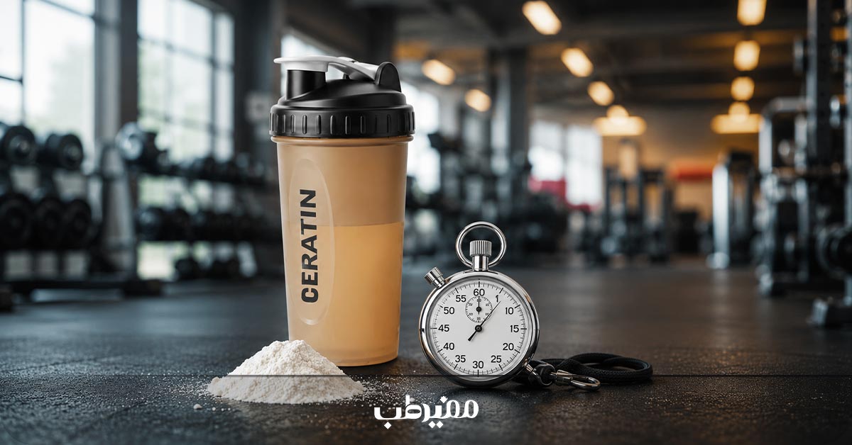 بهترین زمان مصرف کراتین بدنسازی