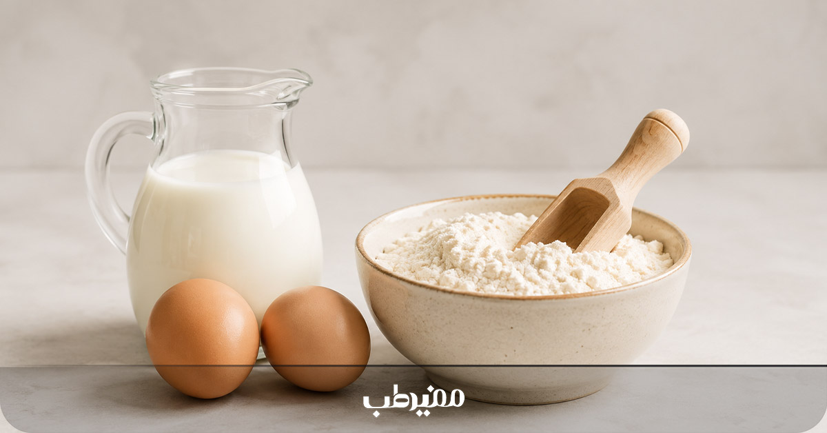 پروتئین بدون لاکتوز سفیده تخممرغ