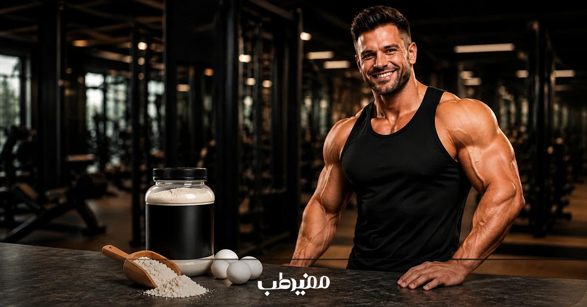 خواص سفیده تخممرغ بهعنوان منبع پروتئین در بدنسازی