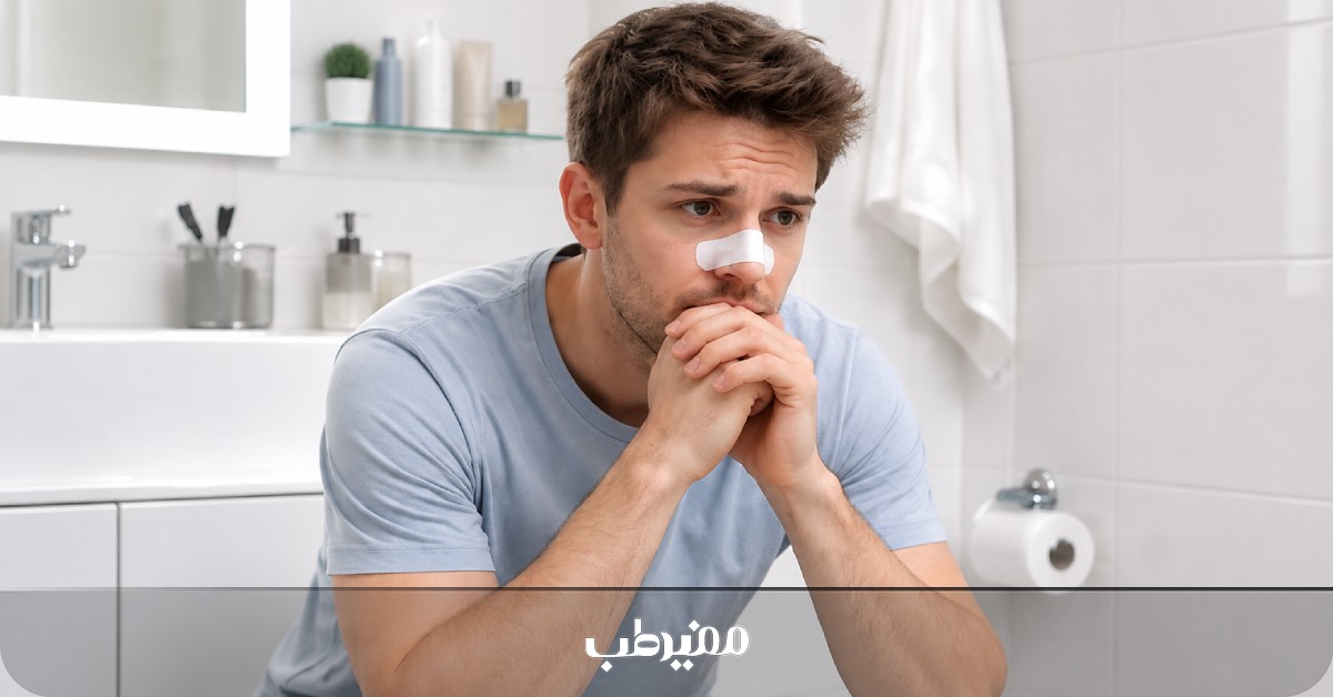 علائم خطرناک یبوست بعد از عمل بینی