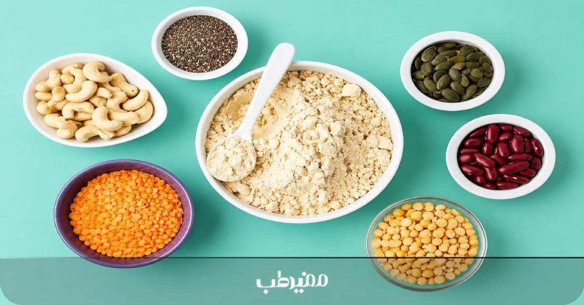 منابع پروتئین گیاهی مناسب برای بدنسازی