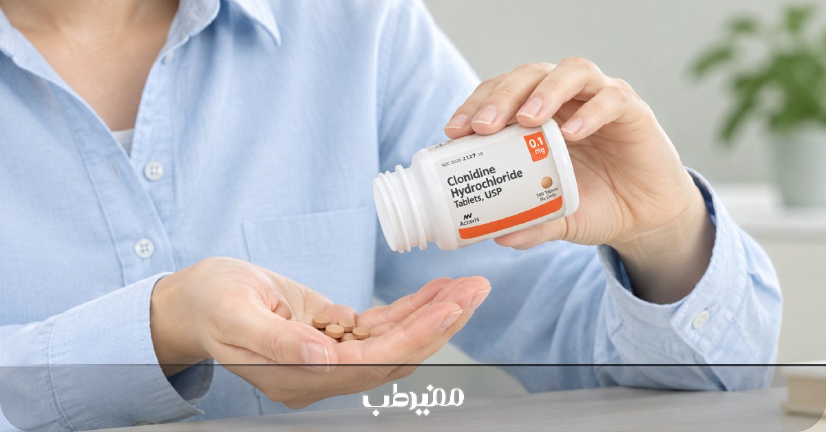 تأثیر کلونیدین در کاهش تعریق، بیقراری و تپش قلب در خماری