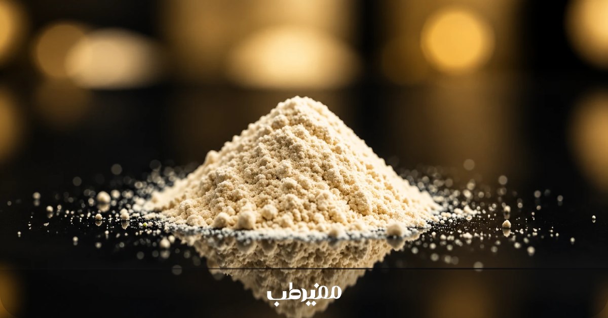 بررسی رنگ بو و بافت پودر کراتین