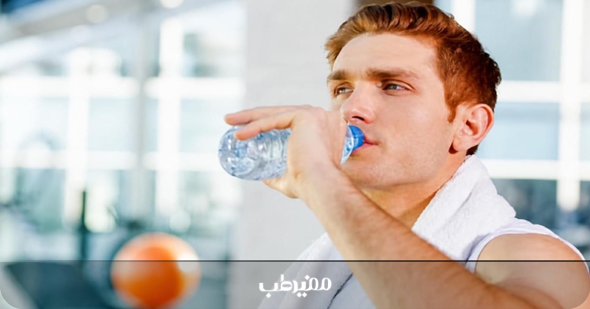 تأمین آب و الکترولیت‌ها حین تمرین در هوای گرم و هنگام تعریق زیاد