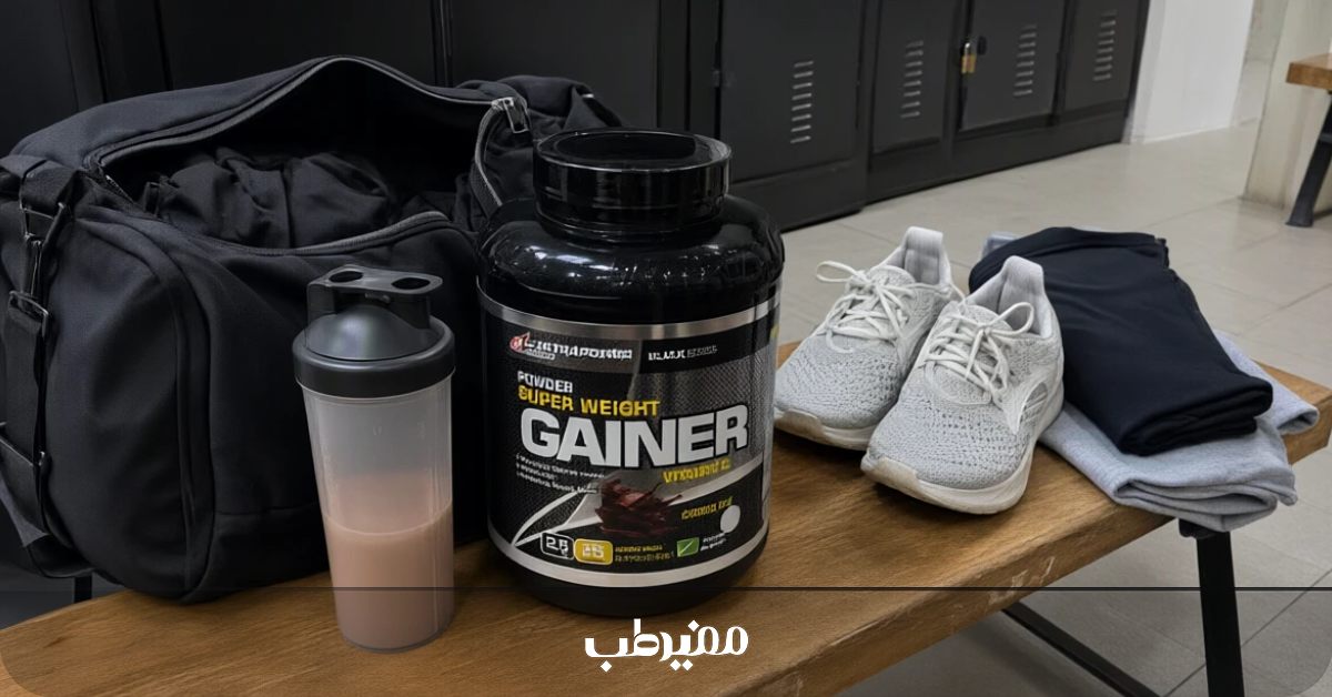 بررسی تأثیر مصرف گینر بدون ورزش بر افزایش وزن